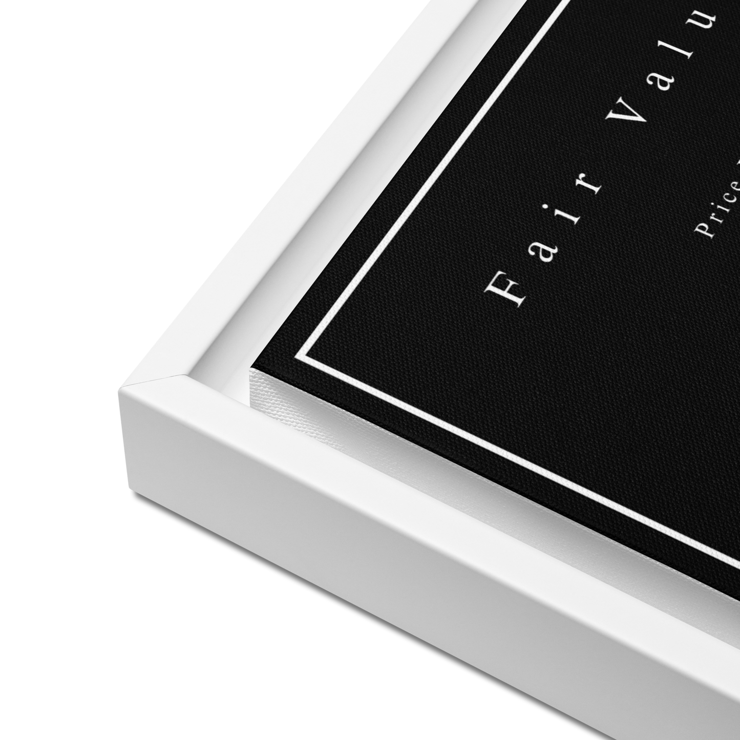 Fair Value Gap - Noir Edition | Galerie