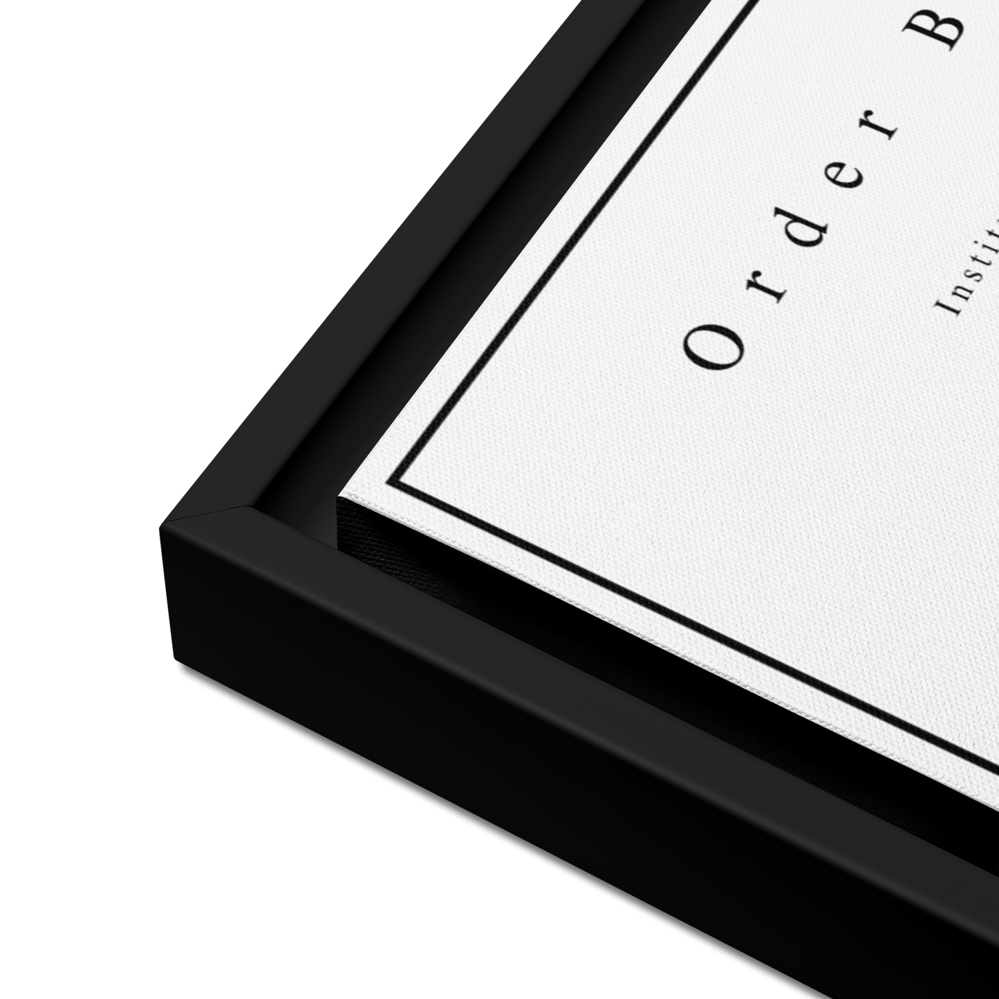 Order Block - Blanc Edition | Galerie