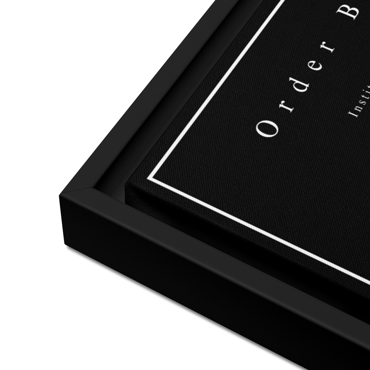 Order Block - Noir Edition | Galerie