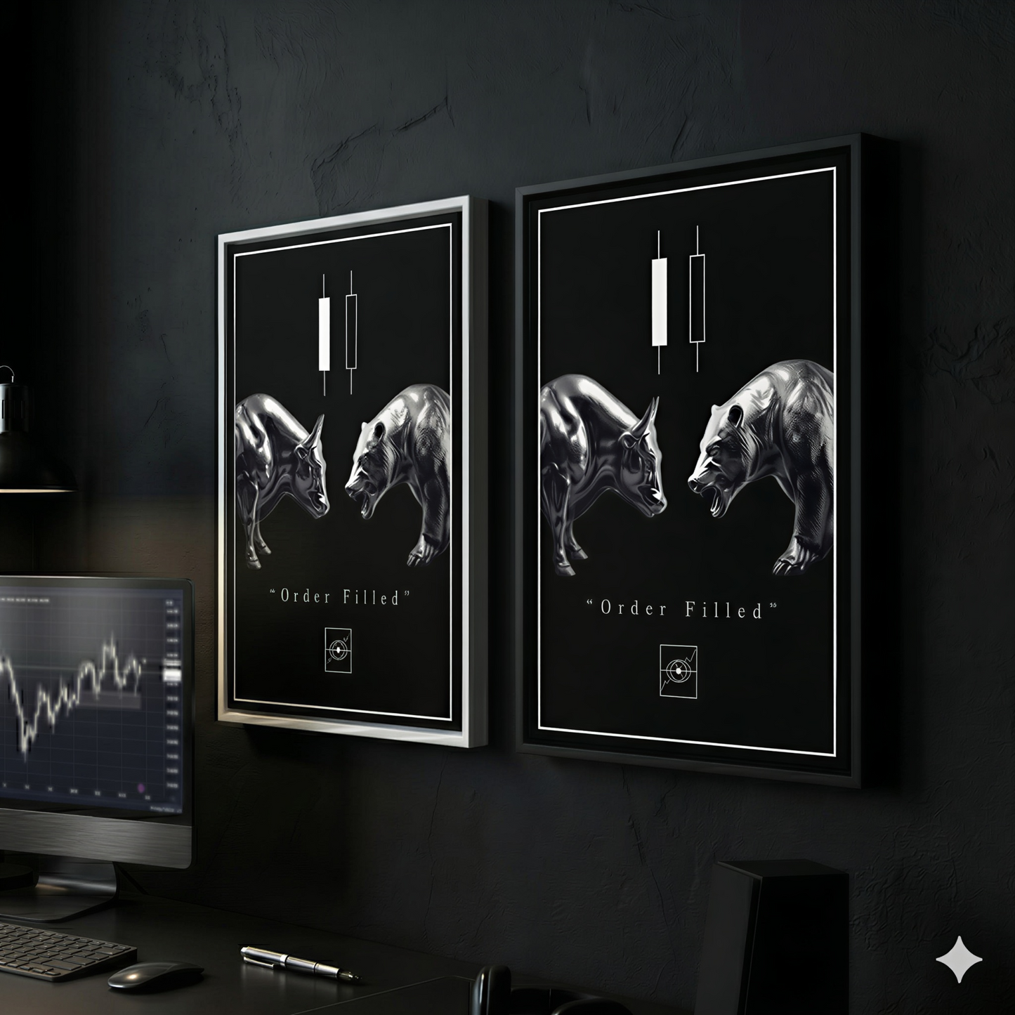 "Order Filled" - Noir Edition | Galerie